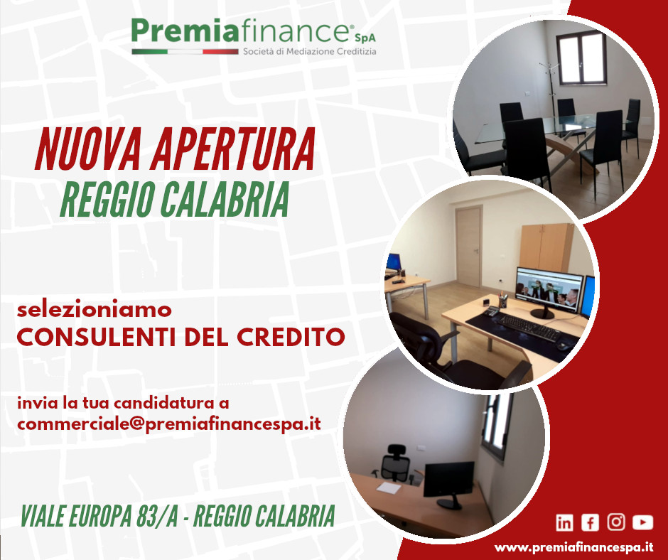 Recruiting Premia Finance SpA – Reggio Calabria