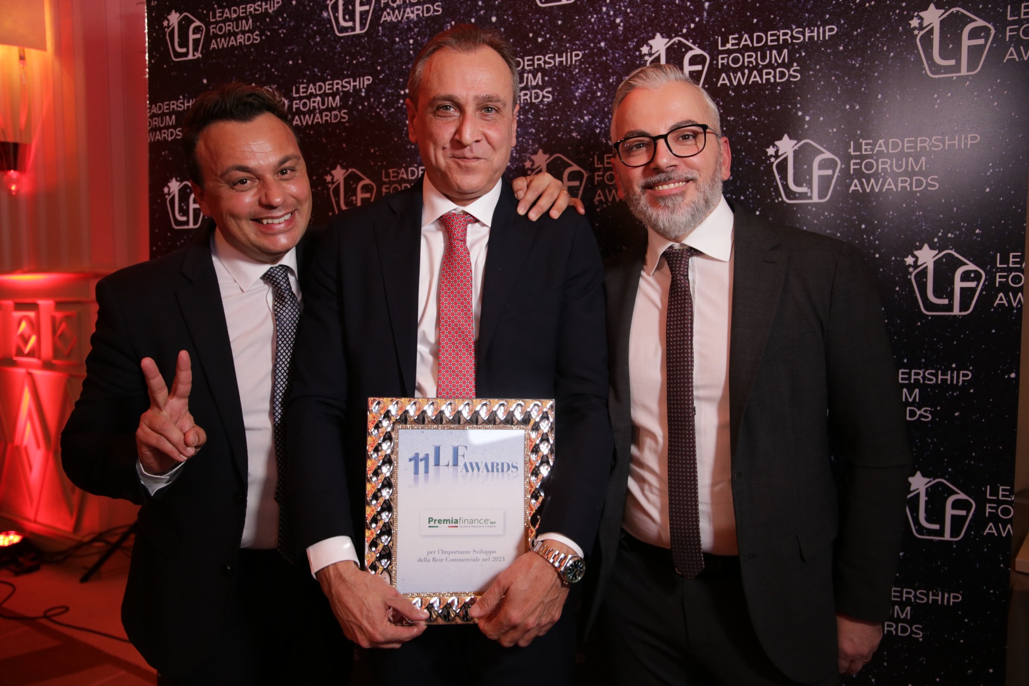 Premia Finance brilla ai Leadership Forum Awards of Excellence, pioggia di premi per Quotazione in Borsa e sviluppo della Rete Commerciale