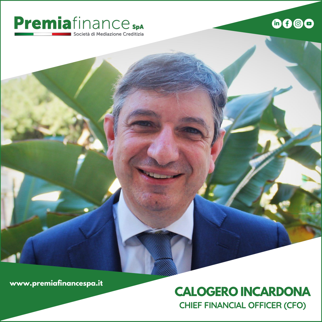 Premia Finance SpA dà il benvenuto a Calogero Incardona, CFO della Società